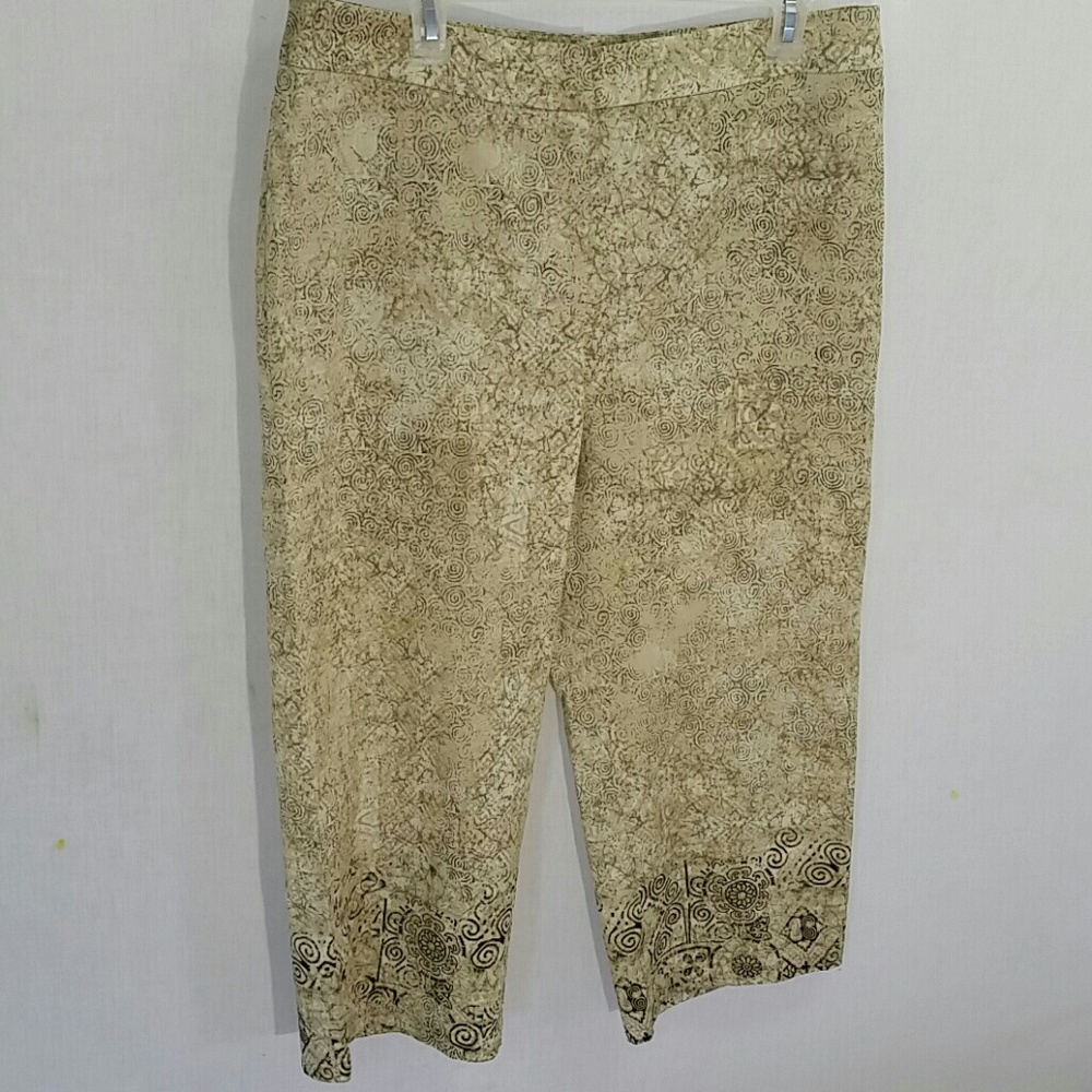 B2G1 Chicos Green Capris